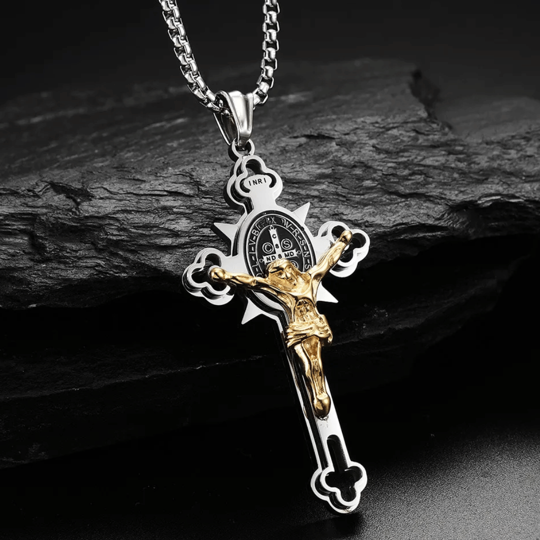crucifijo san Benito OFERTA ADICIONAL X 1 unidad