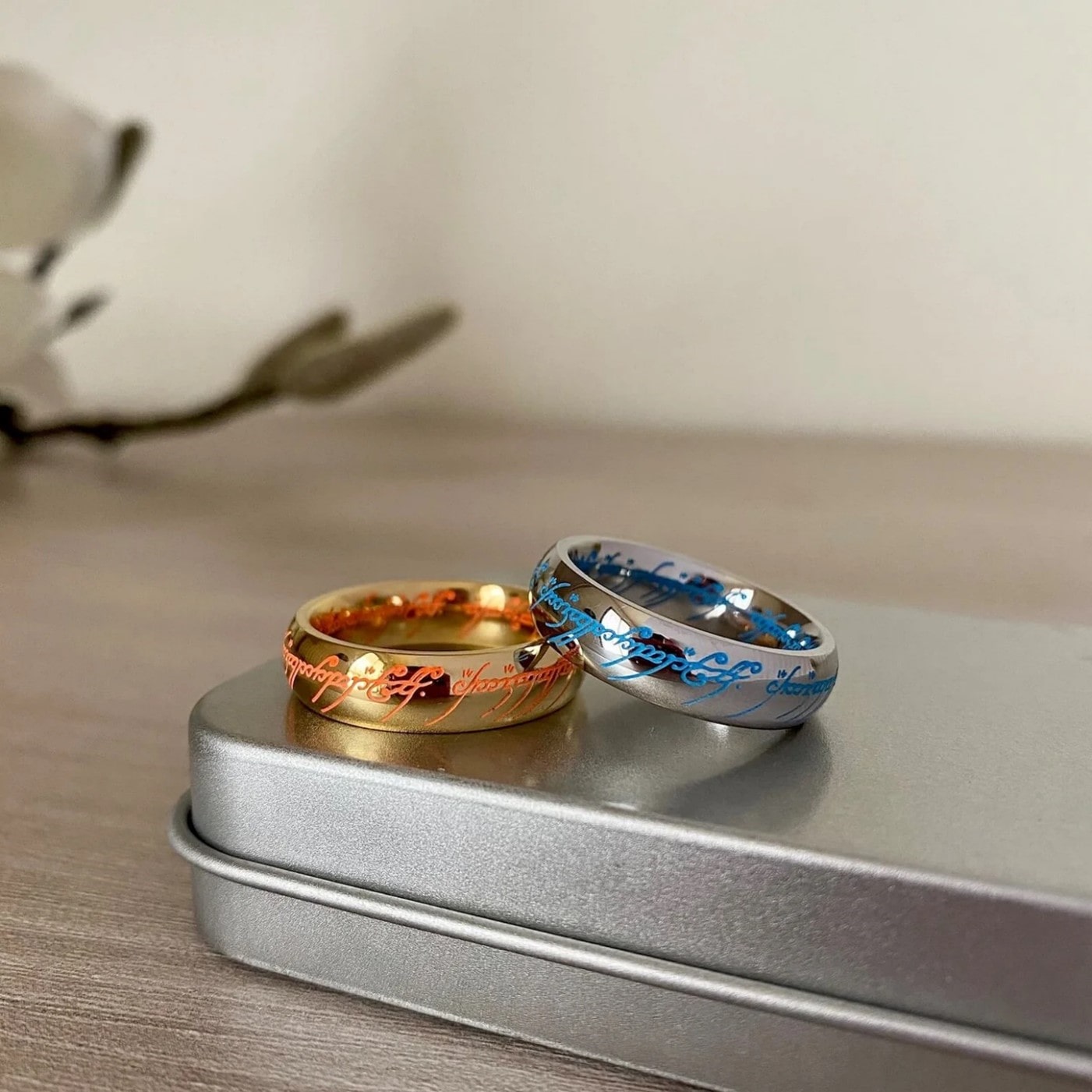 ANILLO RUNAS ELFICAS DORADO X1 UND XPA