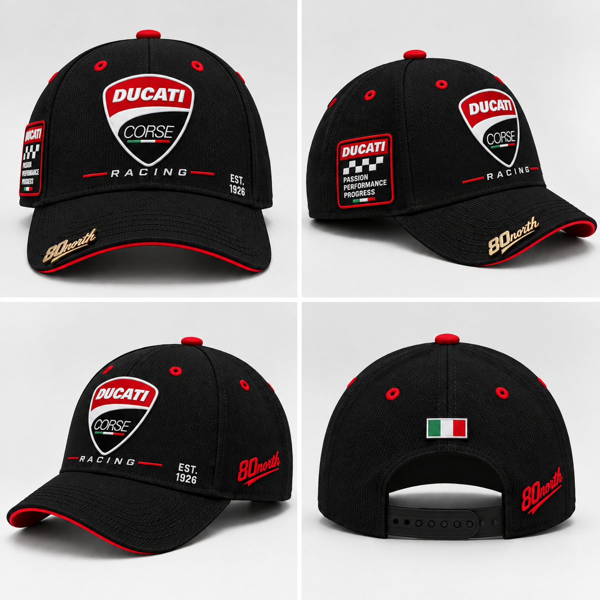 GORRA NEGRA DUCATI RACING