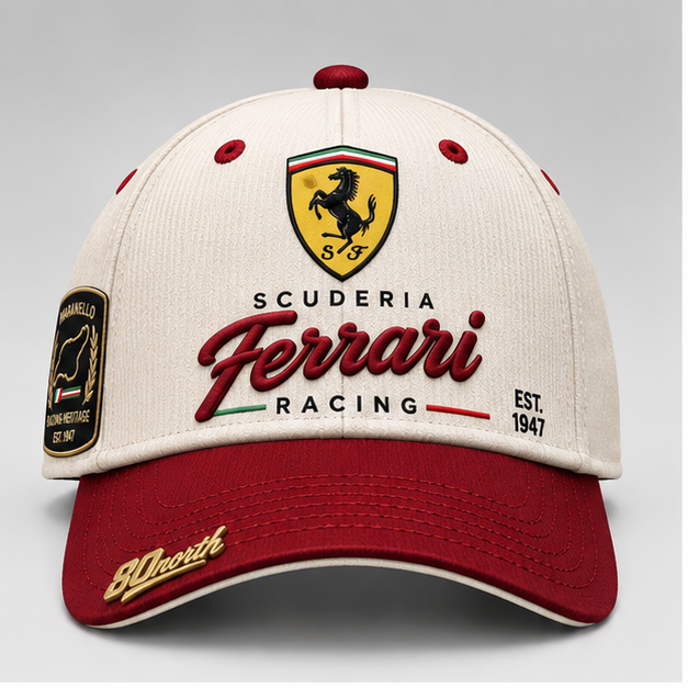 GORRA ROJA FERRARI RACING